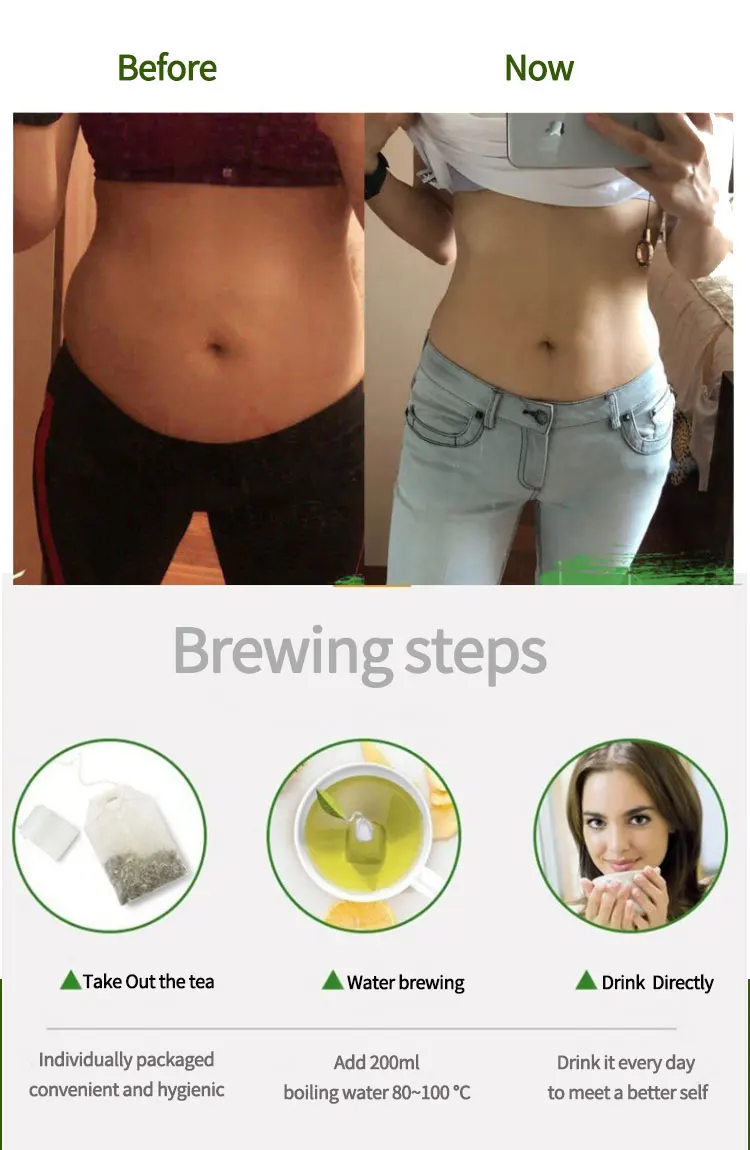Private Label Healthy Slimming Detox Without Side Effect Herb Tea For Weight
