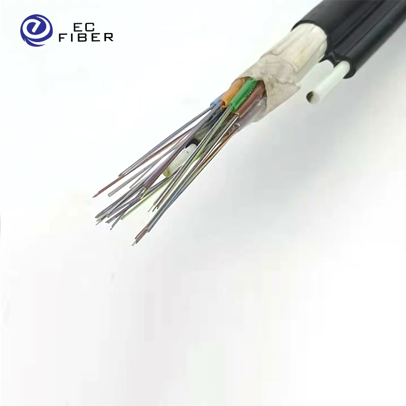 GYFTC8Y 12 cores Figure 8 Aerial Outdoor Optical Fiber Cable Price per Meter Fig8 2000M per drum