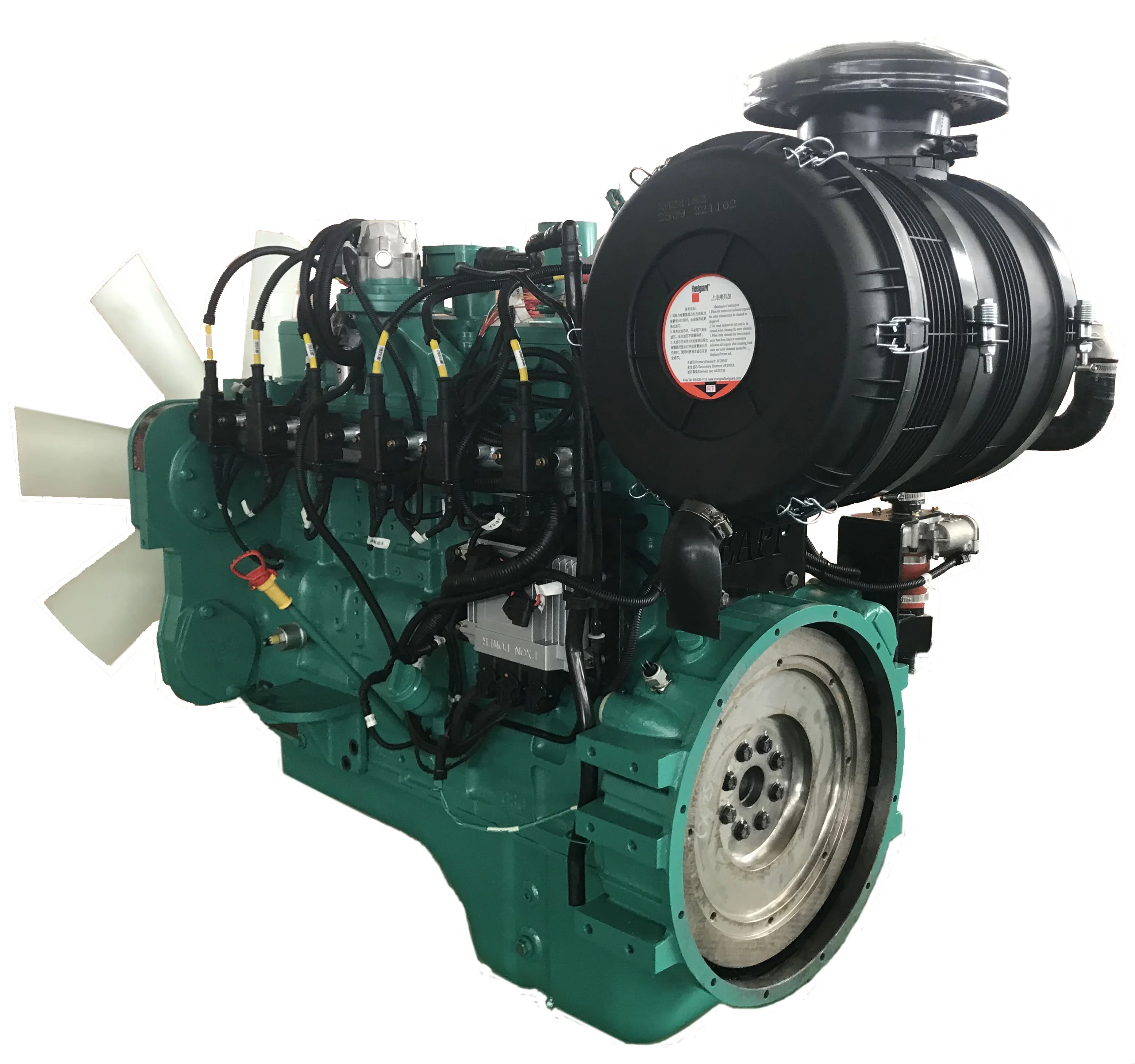 200kw biogas engine for pump set methane 6 cylinder natural gas engine for sale machinery engine alternative energy generator