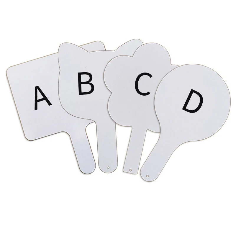 Factory Wholesale Double Side Custom Dry Erase Paddle Board for Classroom and Teaching