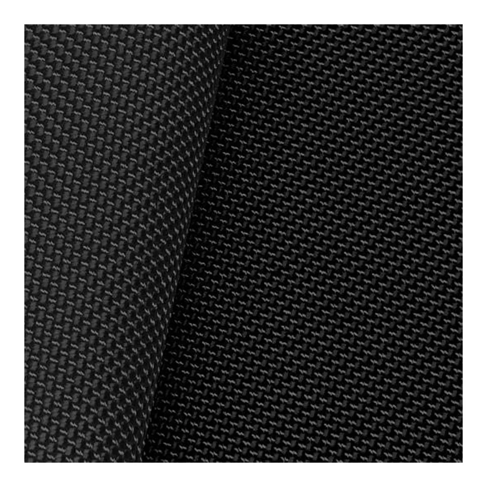 thick pu coated 2520d 2520 denier  black ballistic nylon fabric
