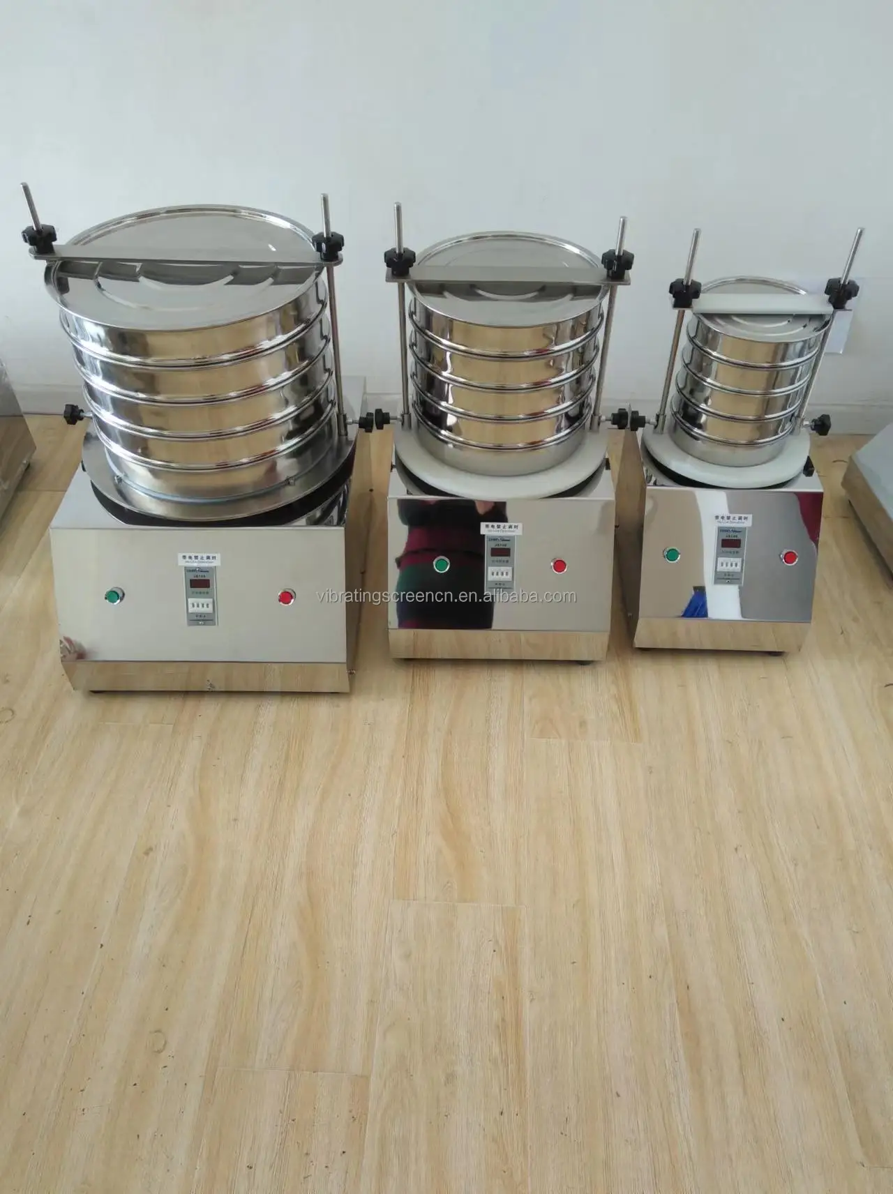300Mm Soil Laboratory Test Sieve Base Shake Equipment/High Sieving Efficiency Lab Sieve Powder Sifter Machine