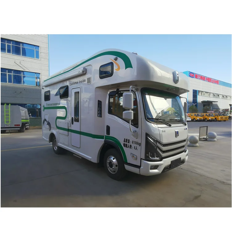 Hot Sell Container House Motorhome Recreational Truck Luxury Mobile Touring Car