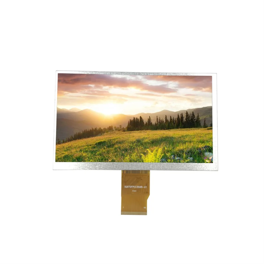 Hot Selling Tn And Ips Optional 40Pin 7 Inch The Lcd Panel For Instrumentation