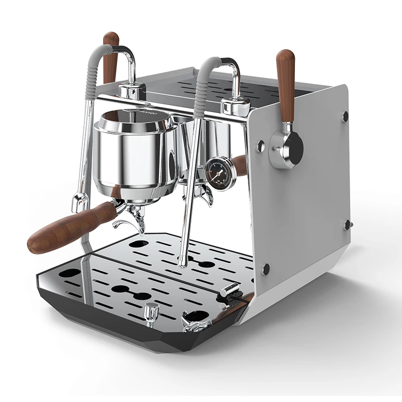 Роскошный двойной котел Cafetera ручной коммерческий кофе эспрессо профессиональная машина