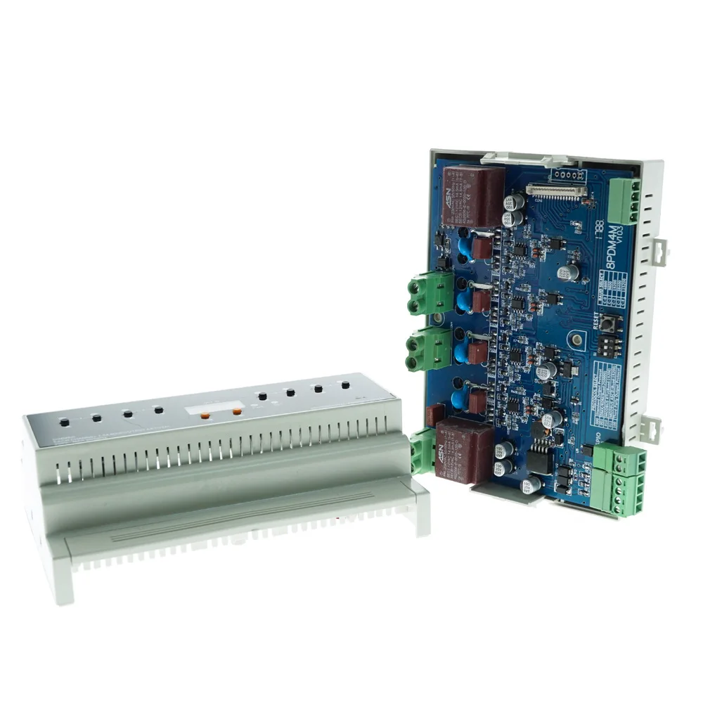 RS485 BUS DIN Rail LED Dimmer Lighting Controller For smart light control