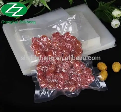 security clear plastic seal snack packaging pe pet nylon bag for candy