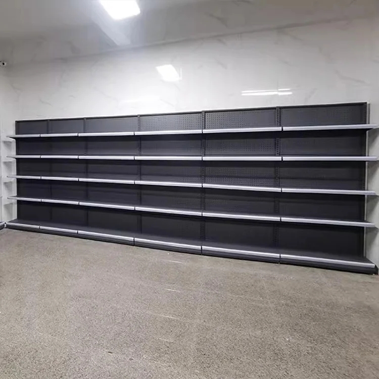 Полки для круглосуточного магазина полки супермаркетов витрина двухсторонняя стойка