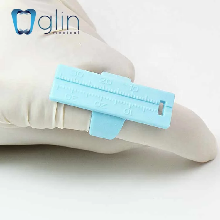 Dental Ring Rulers Colourful rulers for measuring endo files dental instrument G-06