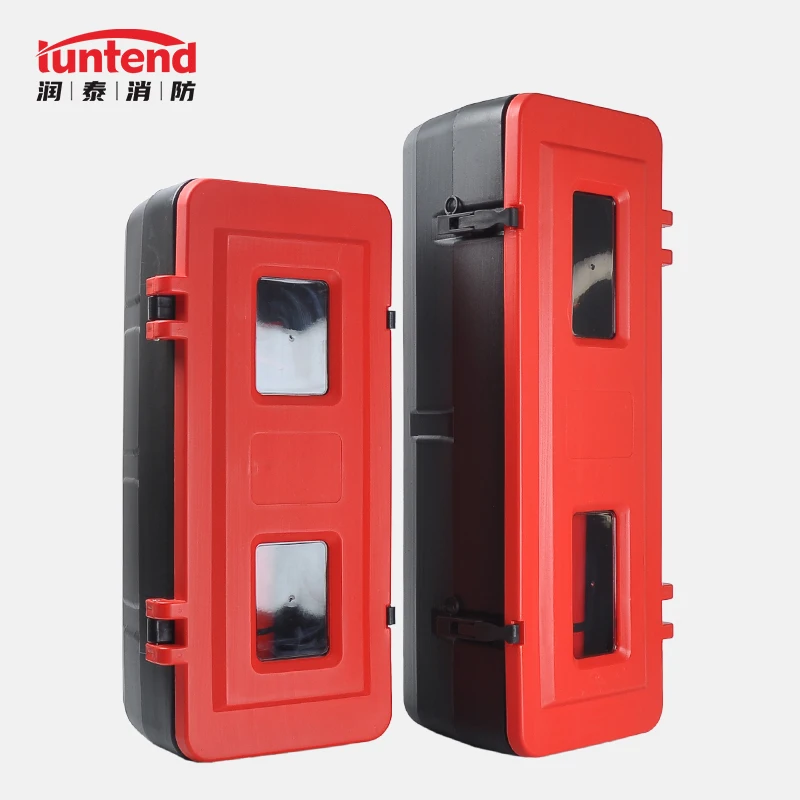 High quality and durable Plastic Fire Extinguisher Cabinet /extinguisher box fire fighting products