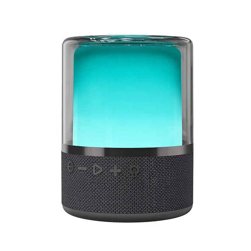 2023 New Car Audio Portable Wireless Bt 5.2 TF Card AUX USB Colorful  Dazzling Light Desktop TWS -JBL Speakers
