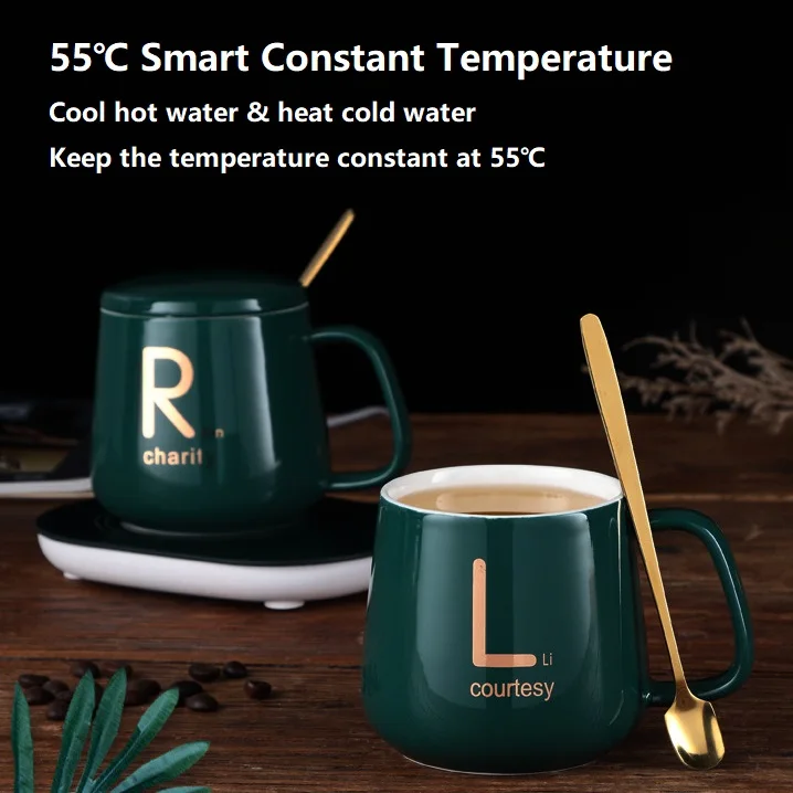 Hot Sales Coffee Cup Heater Electric Cup Warmer Smart Heated Coffee Mug Electric Mug Warmer Coaster For Home Office