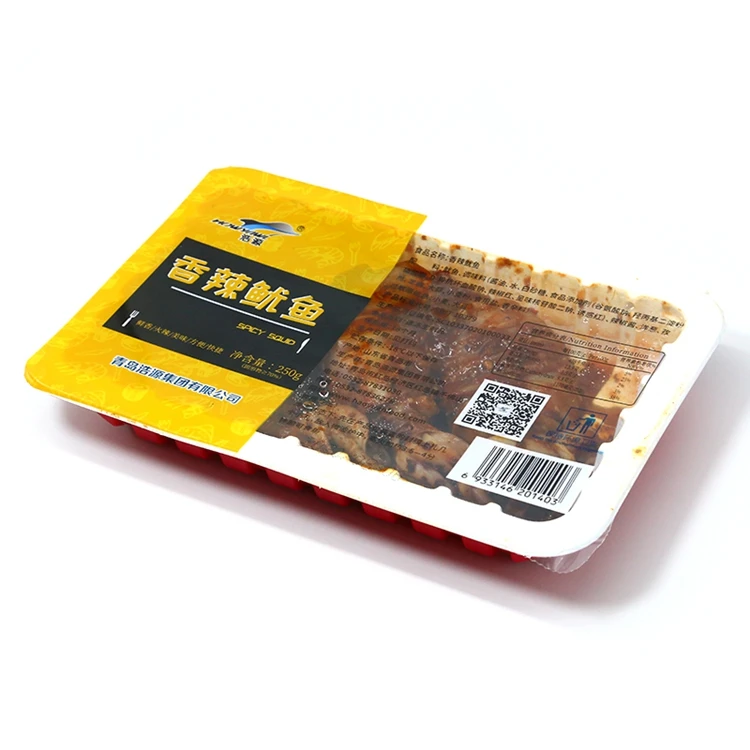 
Wholesale Customized Good Quality Squid Snack Frozen Spicy Squid 