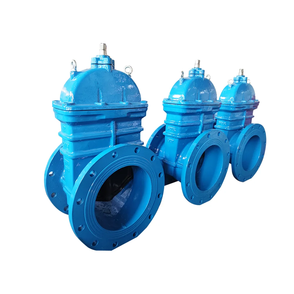 Ggg50 Pn10 Pn16 125lb 150lb BS5163 DIN3352 DN125 фланцевый неподнимающийся шток мягкое уплотнение задвижка из чугуна