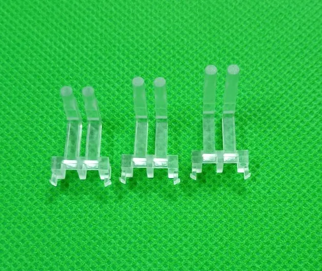 Plastic Light Pipe 2 Array Type LED Right-angle Light Guide 90 Degree Light Guide Pipe LPE2-