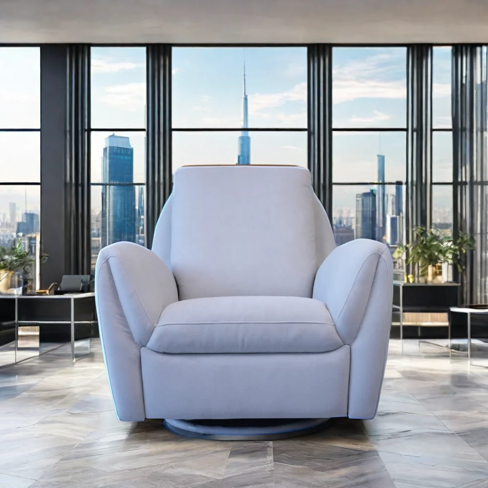 Home Movie Theater Sofa Set Manual Function Swivel Ergonomic Design Recliner Sofa Fabric Leather Rocking Chair Recliner