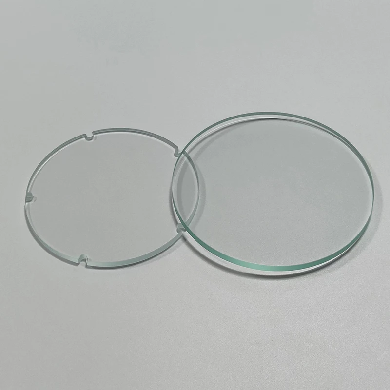 best selling Custom Optical Ultra Thin 92% Transmittance Round Tempered Gorilla Corning Glass sheet