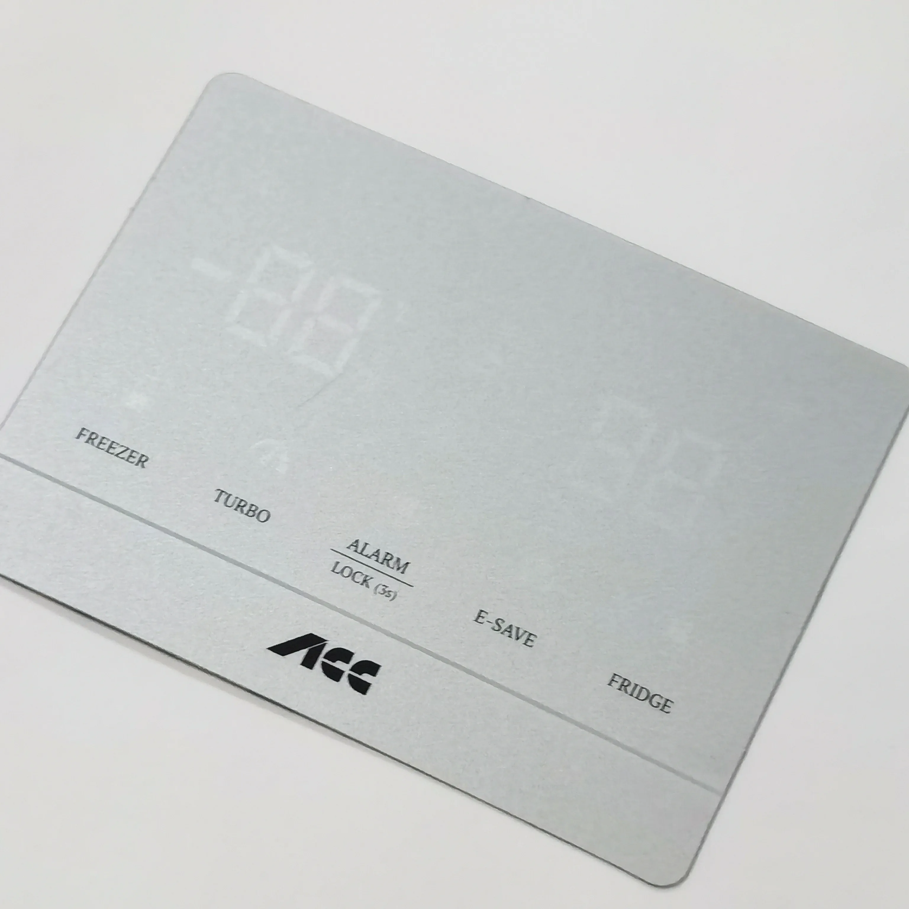 Factory Price Custom Graphic Overlay Decorative  Front  Faceplate Adhesive  Membrane Panel Label