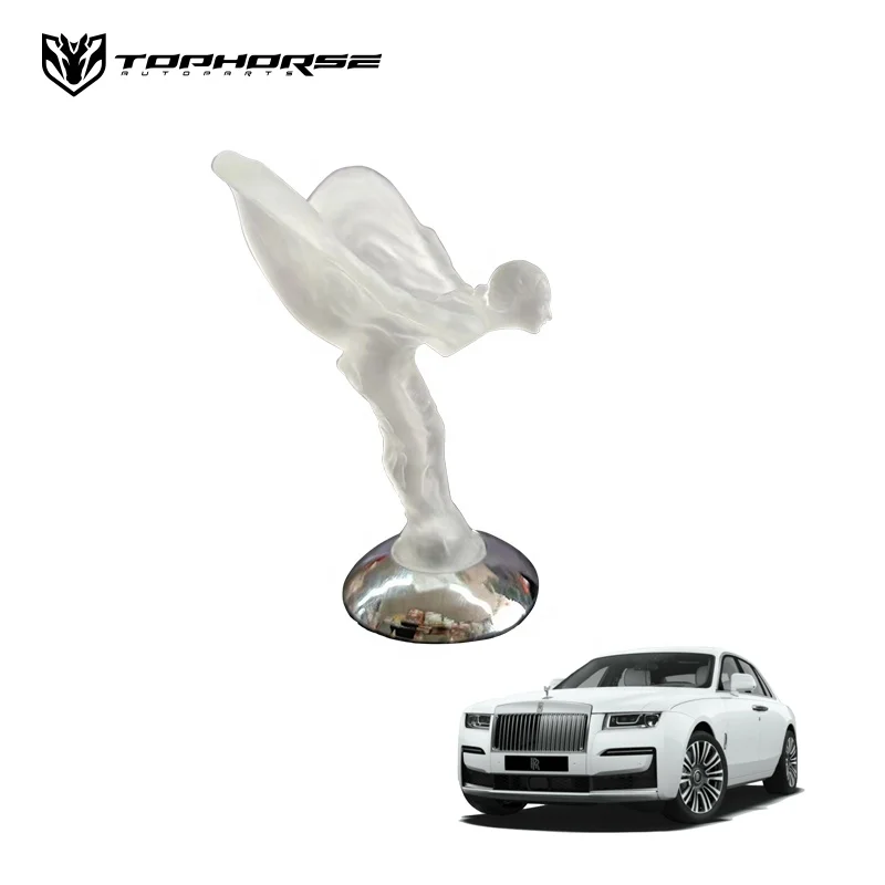 Angel Goddess Crystal Emblems For Rolls Royce Ghost/Phantom/Cullinan/Wraith Hood Badge LOGO Auto Parts Accessory