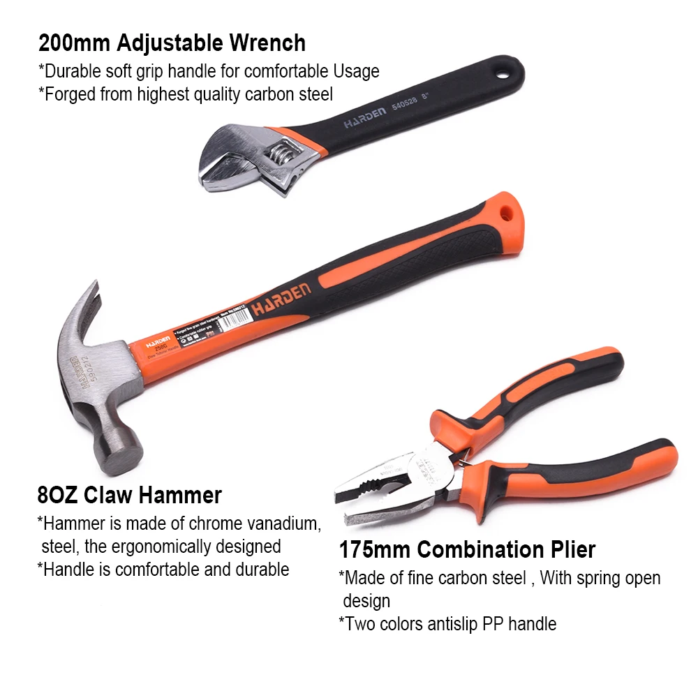 36 шт. Профессиональный электрик 3 М лента регулируемый гаечный ключ молоток литий-ионная аккумуляторная дрель набор электроинструментов