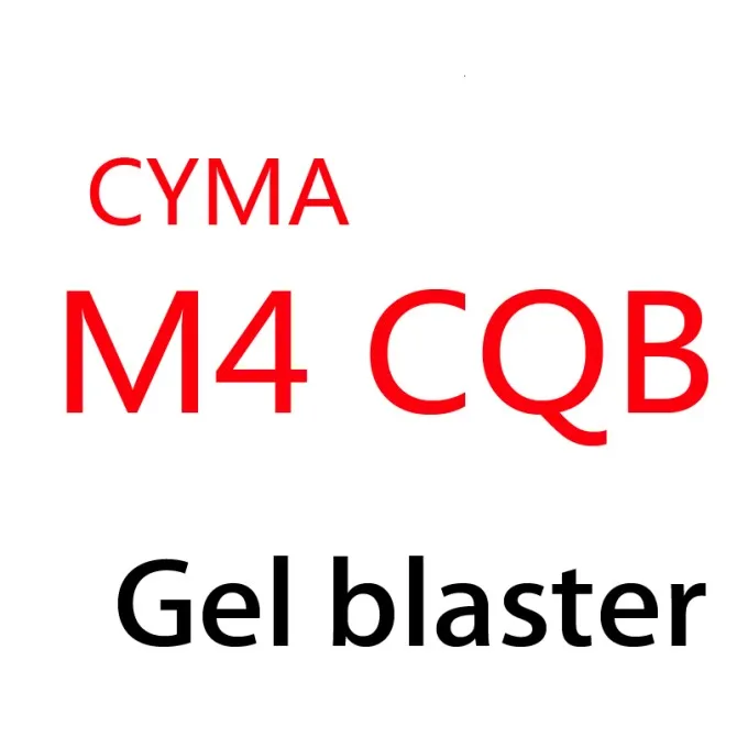 
Outdoor Gel Blaster CYMA M4 CQB Toy Magazine feeding new gel ball toy DHL/FEDEX Shipping 