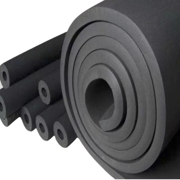 
Rubber Foam Insulation Tube Pipe Air conditioning pipe insulation material rubber Insulating foam rubber 