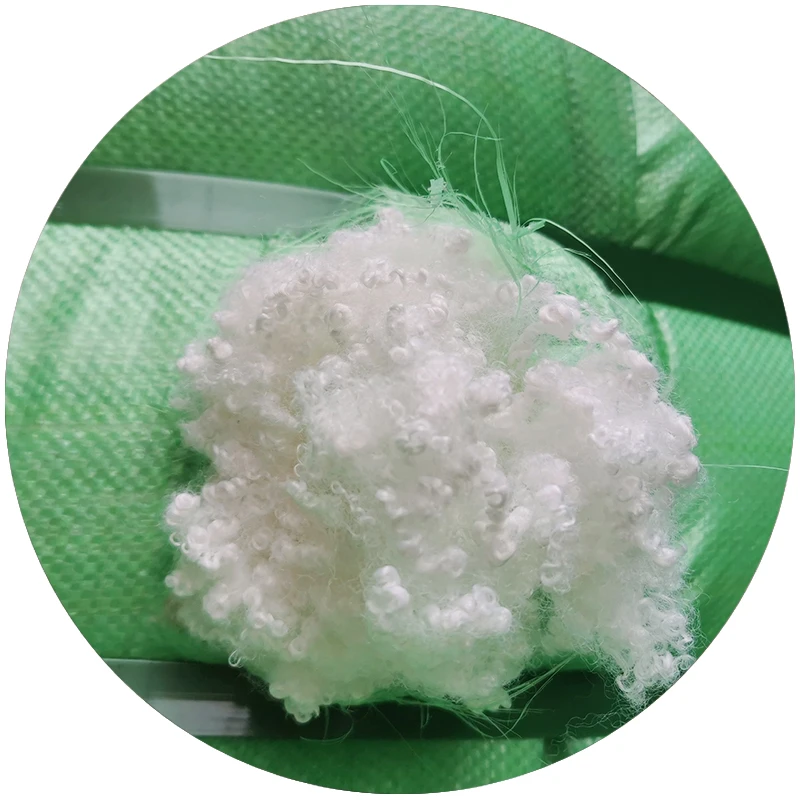 7dx64 мм Полиэфирное штапельное волокно по заводской цене, тканые нашивки, хлопковые набивные куклы