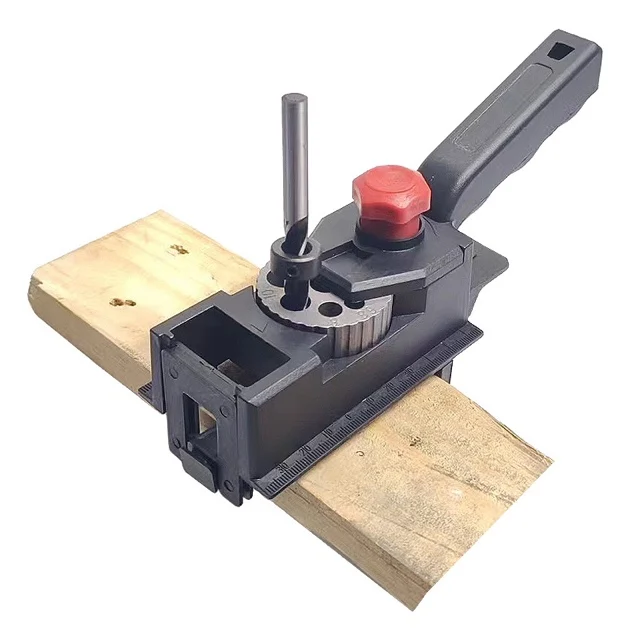 Portable Woodworking Hole Locator Woodworking Positioning Clamp 158-piece Kit for Precisely Positioned Plug Holes