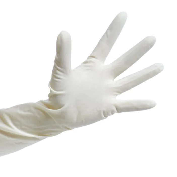 High Quality Professional long Sleeve Latex Gynecological glove