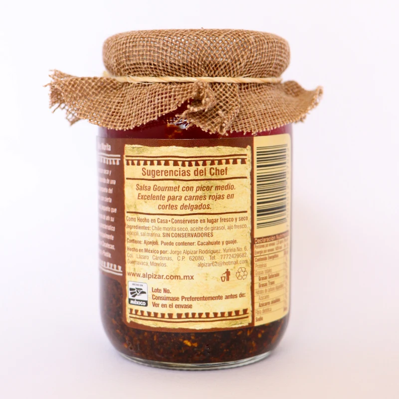  Mexico Popular Flavour Hot Chili Glass Bottle Morita Chilli Sauce