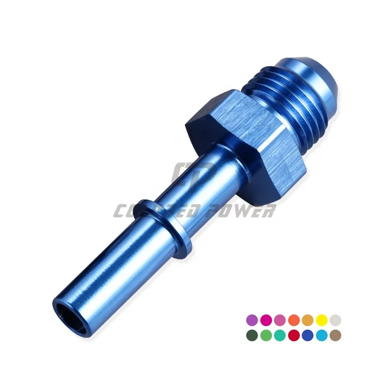 Lightweight Aluminum AN Male Flare to SAE Quick Connect Male Push-On EFI Fuel Hose Pipe AN & NPT Adapter Fitting