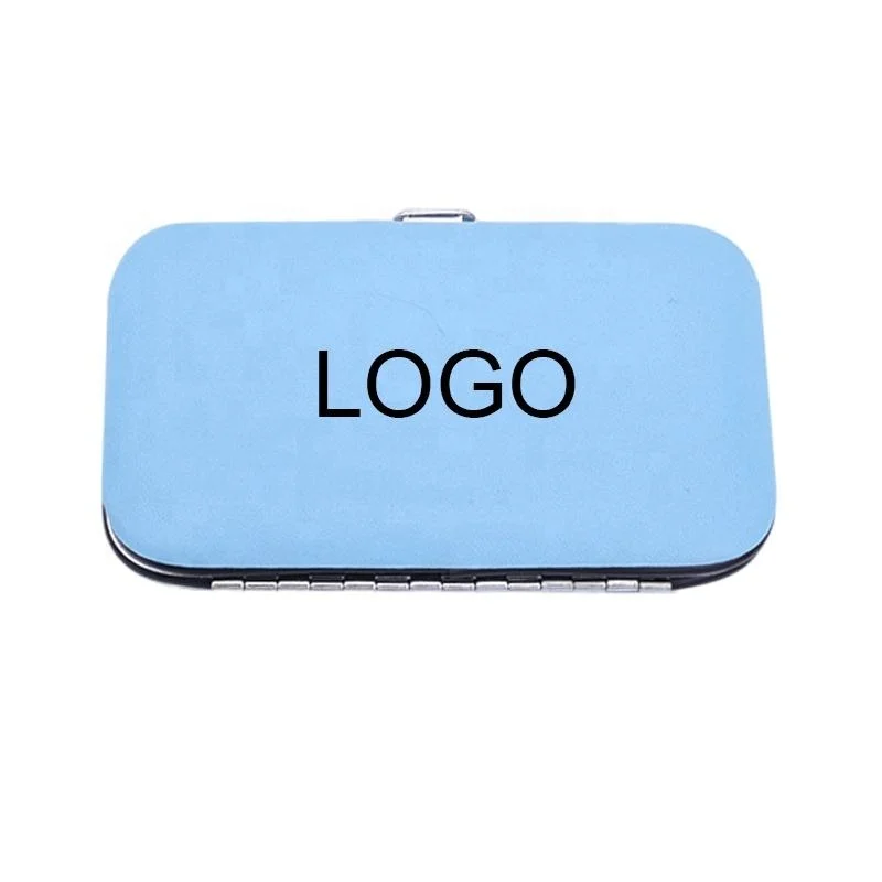 HYF Custom logo Mini Manicure Kit Wholesale Nail Clipper Set With PVC Bag Stainless Steel Deluxe Travel Manicure Set