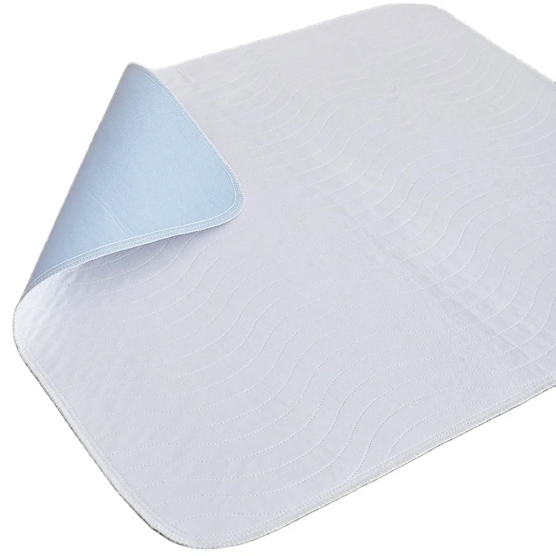 Водонепроницаемые стеганые подкладки моющиеся для недержания мочи взрослых хлопковые водонепроницаемые