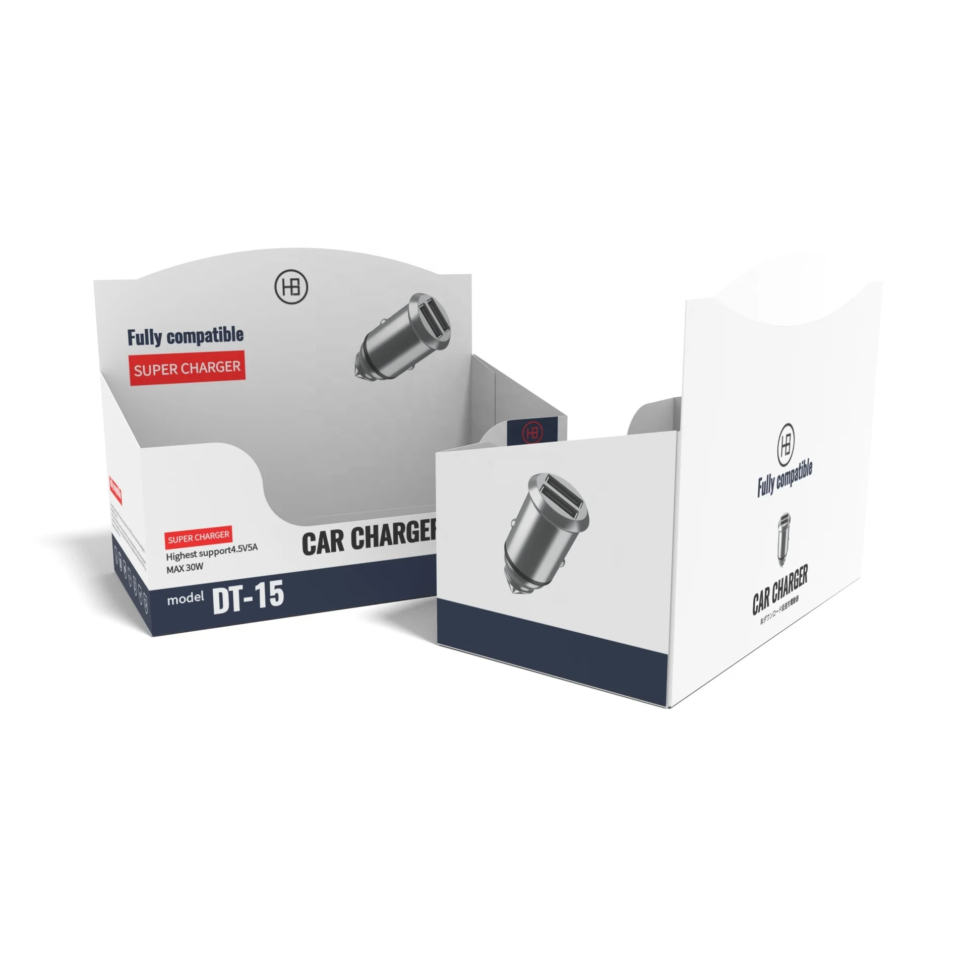 Custom Logo Printed Corrugated Paper Toy Pen Mug Retail Product Display PDQ Packing Packaging Carton Box