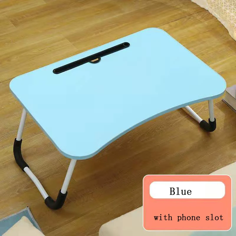 
office furniture wooden table bed use laptop table comfortable modern design folding laptop computer desk 