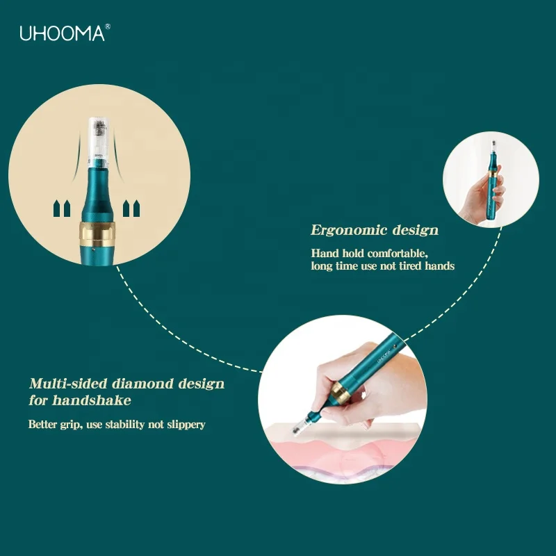 beauty device 2022 Professional Derma Rolling System 0.25- 2.5mm Adjustable Electric Derma Pen For Wrinkle Removal