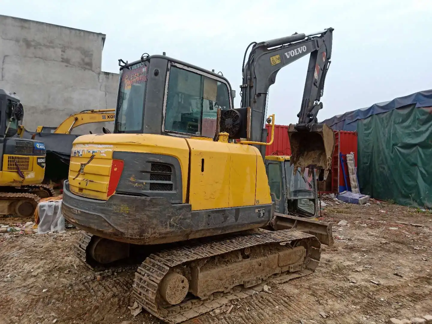 used Volvo EC60 excavator, original made in Korea, 85% new