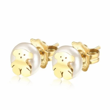 Stainless steel Fashion Jewelry High Quality Touses Ring Bear Earrings Girl women necklace Wholesale