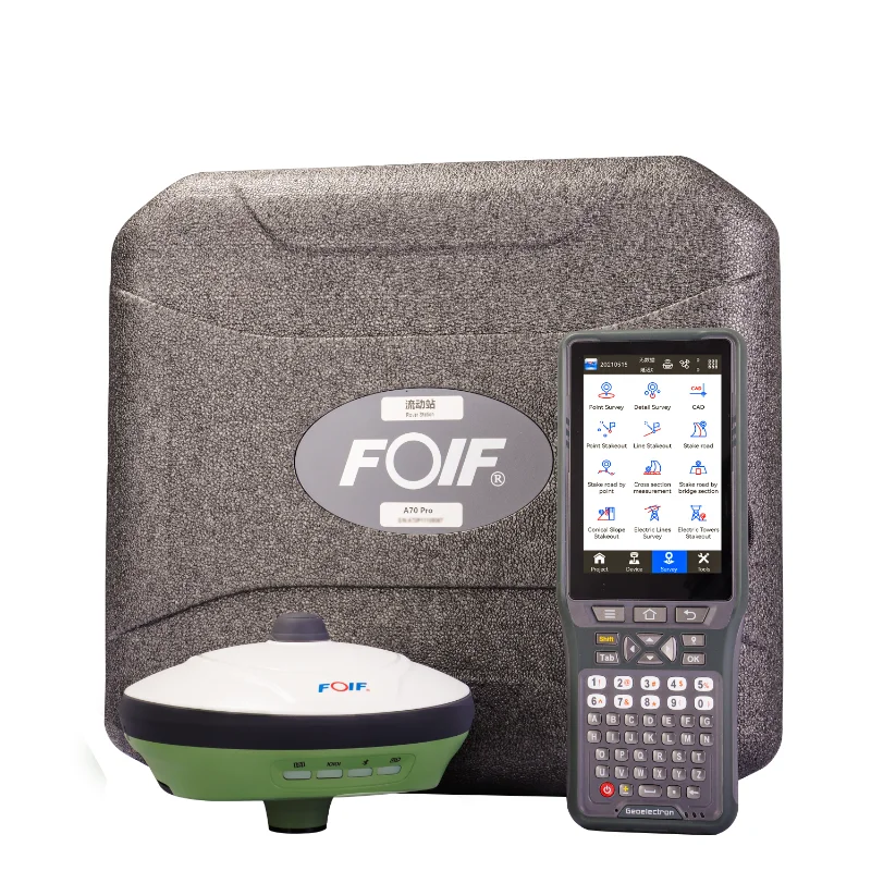 FOif A70pro gnss receiver rtk gps eSurvey E800 high performance  receiver 800 channels
