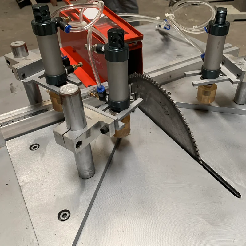 Hot Sale Woodworking Machinery Pneumatic Circular Saw Machine 90 Degree 45 Degree Vertical Aluminum Alloy Cutting Machine