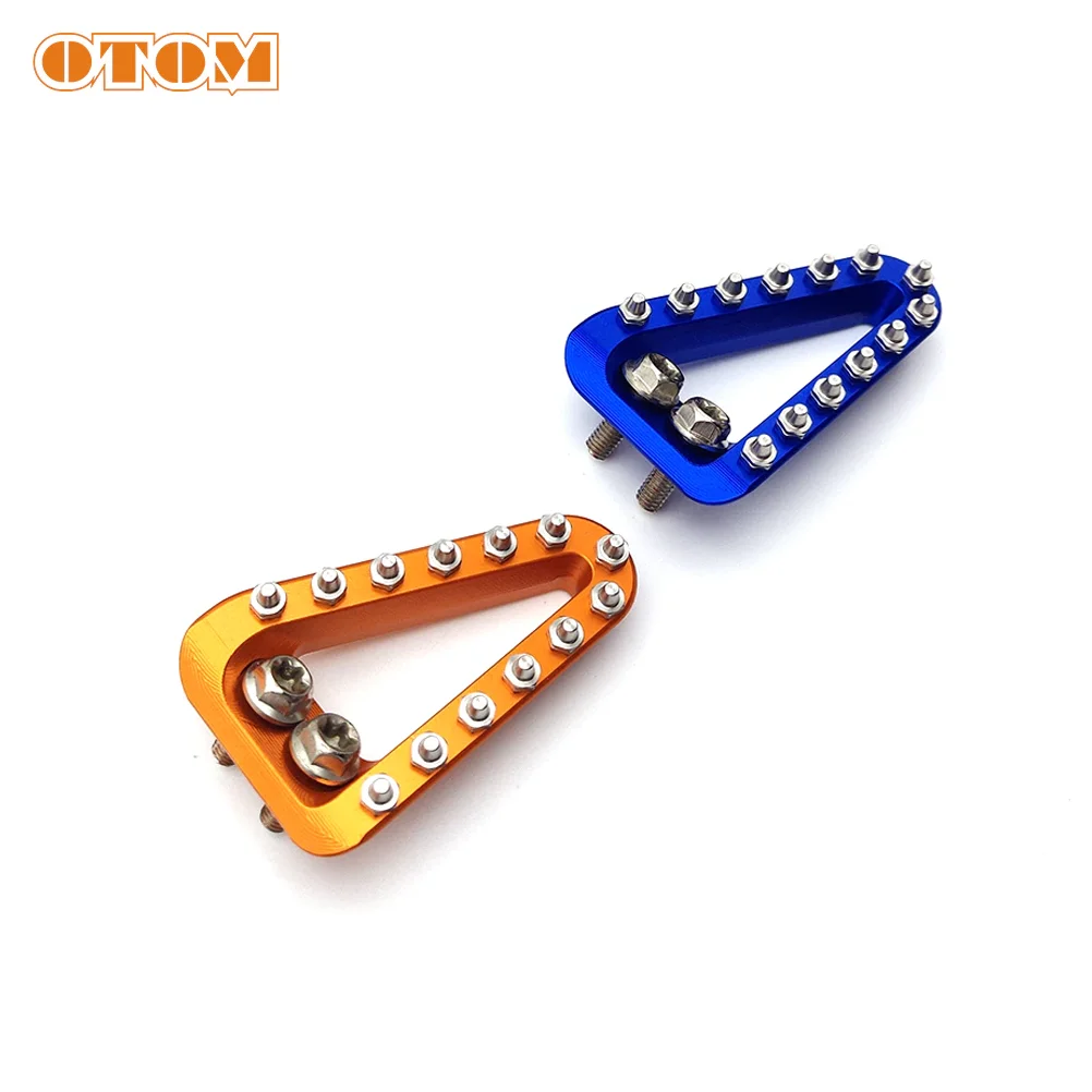 OTOM Motorcycle CNC Rear Brake Lever Step Pedal Plate For KTM EXC EXCF SX SXF XC XCF HUS QVARNA FC FE TC TX 125 250 350 450
