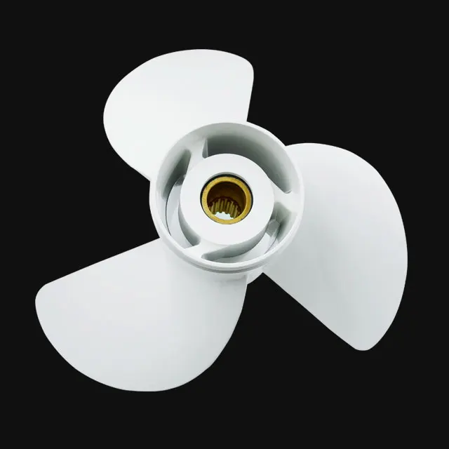 6E5-45947-00-EL Aluminum Alloy Propeller 13 1/2x15-K for Yamaha 60HP 70HP 75HP 80HP 85HP 90HP 115HP 130HP Outboard