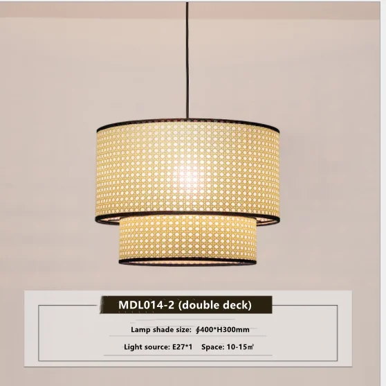 Linen Drum Lamp Shade for Pendant Floor Lamp Ceiling Light Large Fabric Lampshade