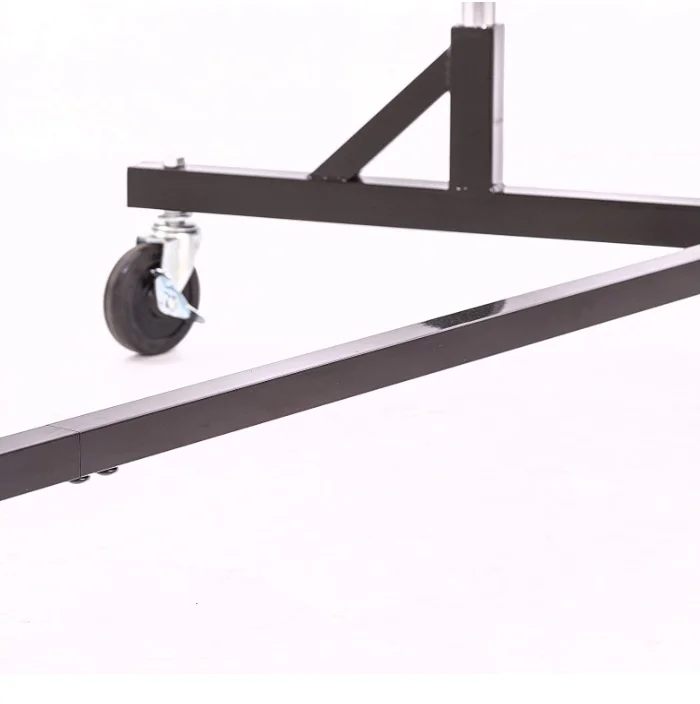 Movable Cloth Display Stand for Shop Garment Hanger Storage Rack