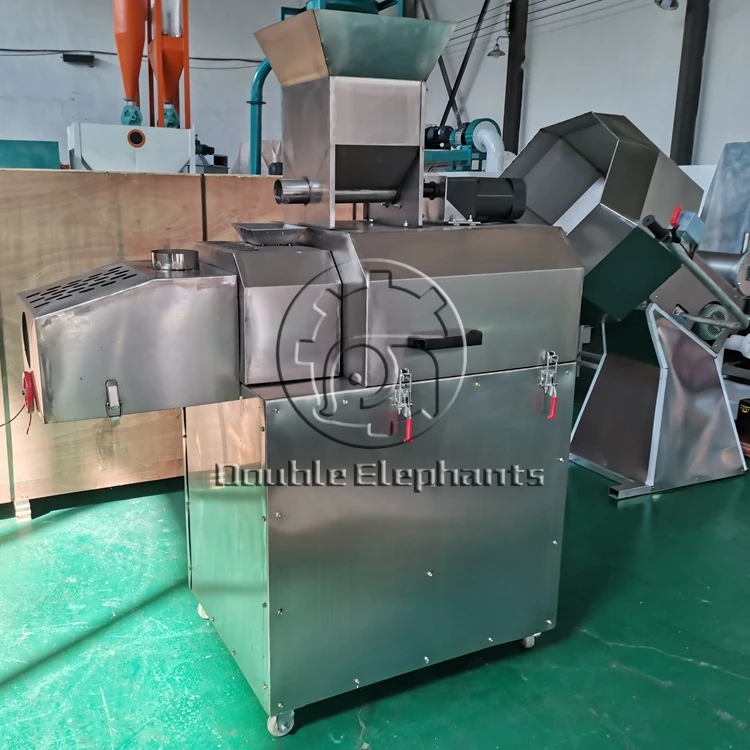 Factory directly high quality single screw corn puff snack food extruder machine