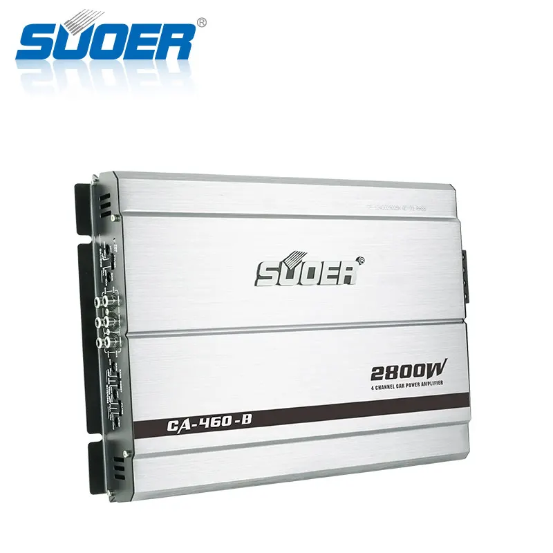  Suoer CA-460-B 2800 Вт Автомобильные усилители типа 12v Усилитель Аудио para Карро showoffer в набор усилителей автомобильный