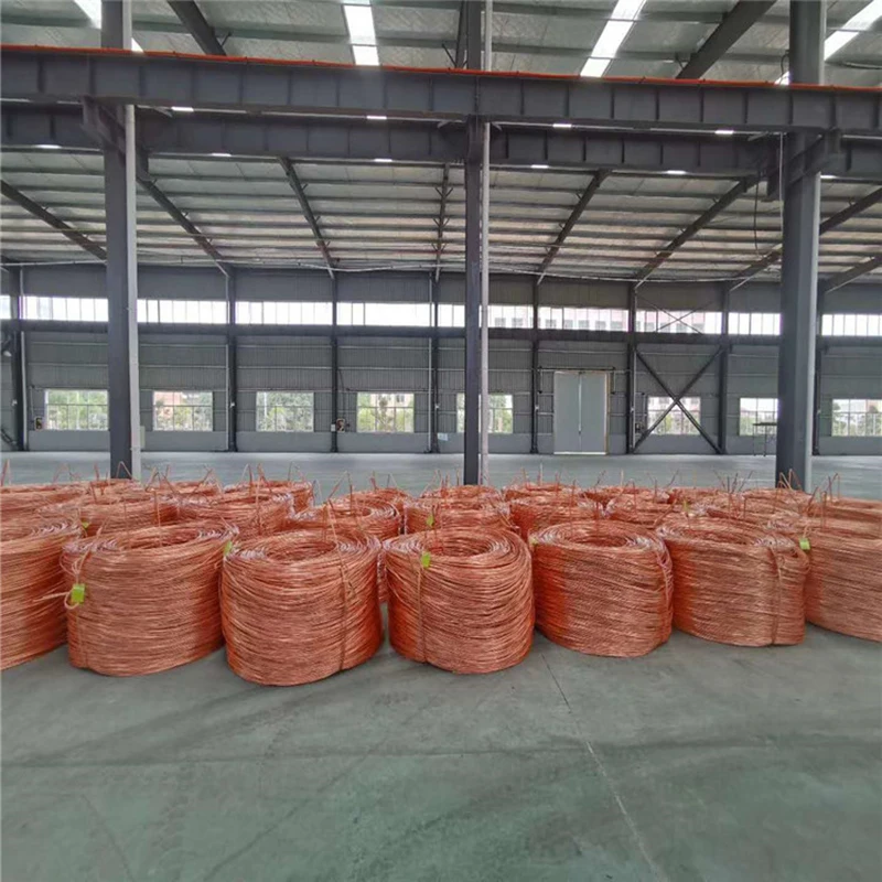 Hot Selling Red Solid Copper Wire 99.9%Scrap Copper Wire