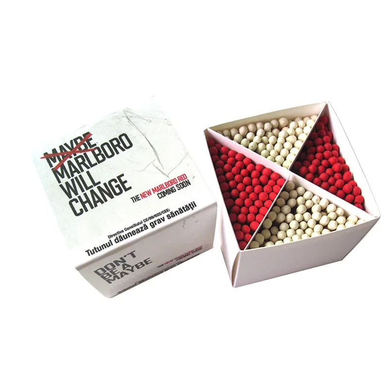 Mar l boro Cube aromatherapy match LOGO foreign trade matchbox