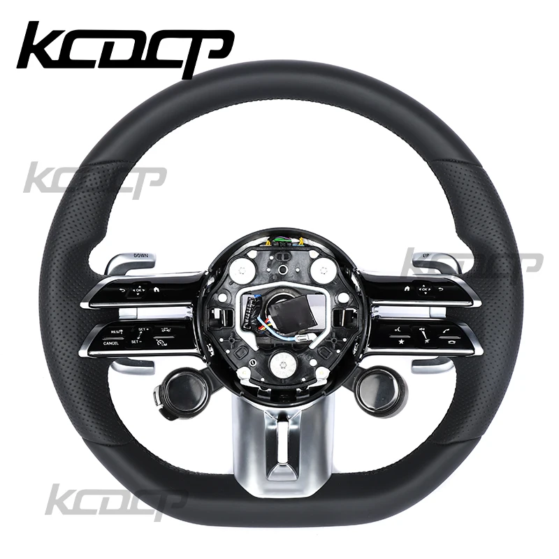 Рулевое колесо для Mercedes Benz GLC63 GLE43 GLC43 GLB AMG CLA35 CLA45 S63 G63 G65 GT63 GTS из углеродного волокна