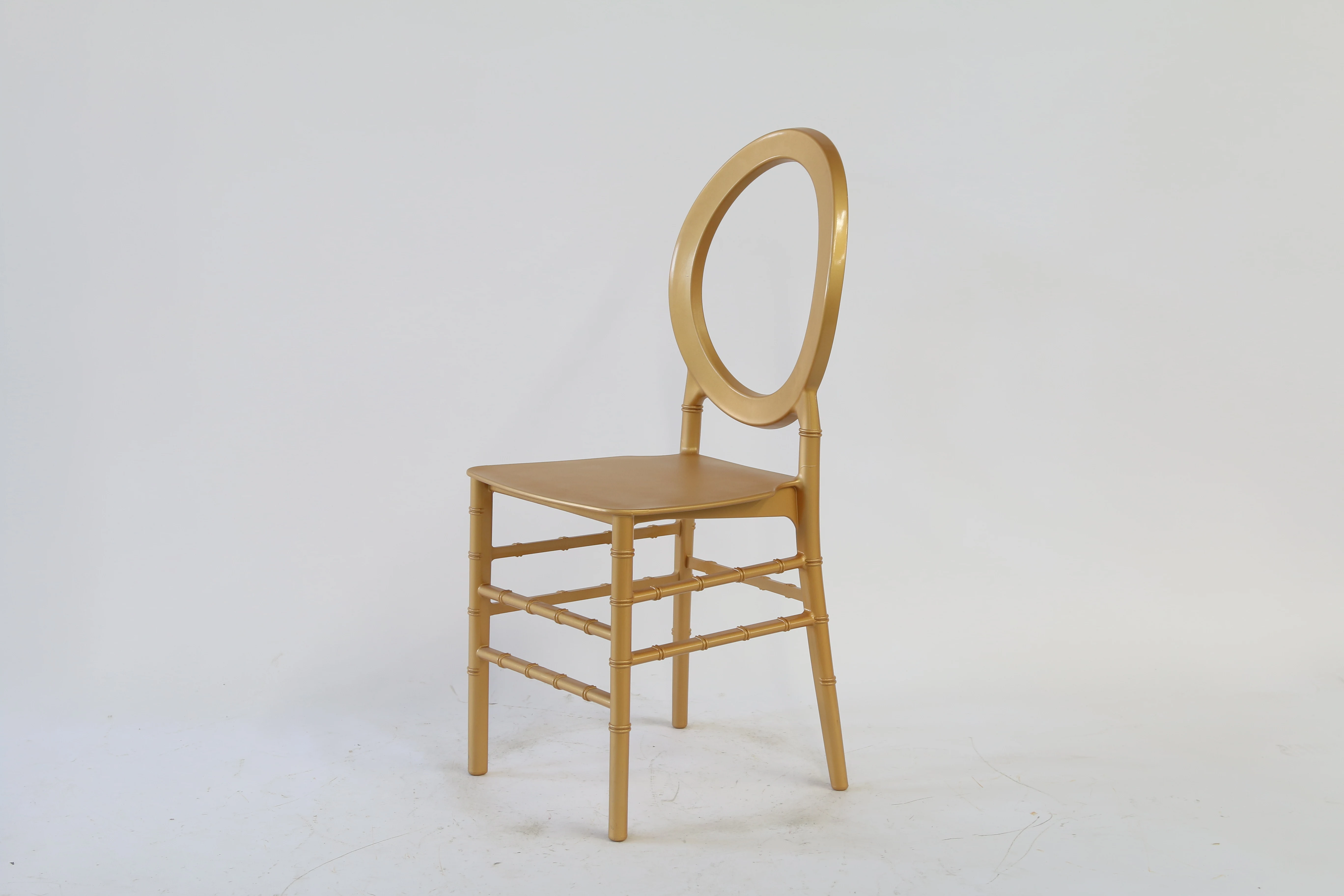 Monoblack Cheap Wedding Gold Resin Chairs from China Factory Wholesale